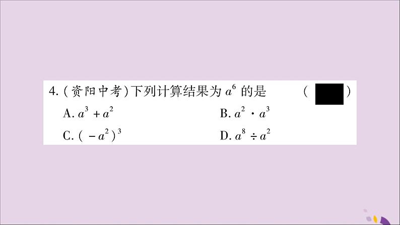 八年级数学上册第1章分式1-3整数指数幂1-3-1同底数幂的除法习题课件（新版）湘教版06