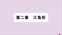 初中数学湘教版八年级上册第2章 三角形2.1 三角形习题ppt课件