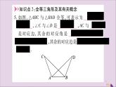 八年級數(shù)學(xué)上冊第2章三角形2-5全等三角形第1課時(shí)全等三角形及其性質(zhì)習(xí)題課件（新版）湘教版