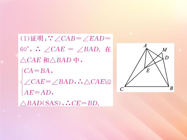 2019秋八年级数学上册方法专题6全等三角形的基本模型习题课件（新版）湘教版04