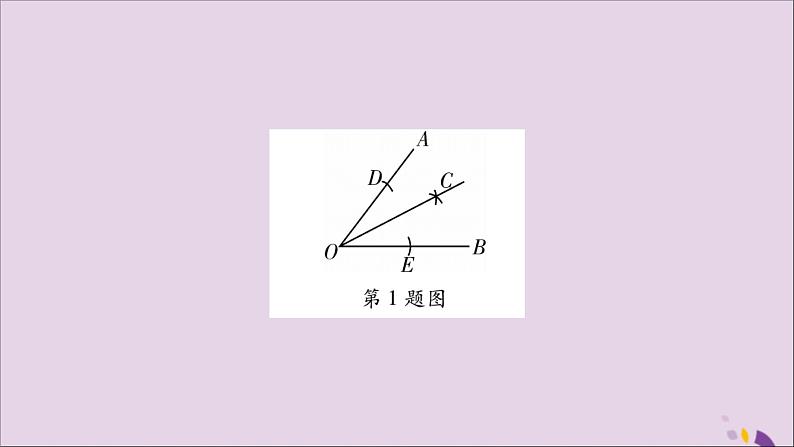 八年级数学上册第2章三角形2-6用尺规作三角形习题课件（新版）湘教版08