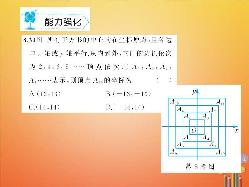 华东师大版八年级数学下册17函数及其图象17.2函数的图象作业课件(含答案)06