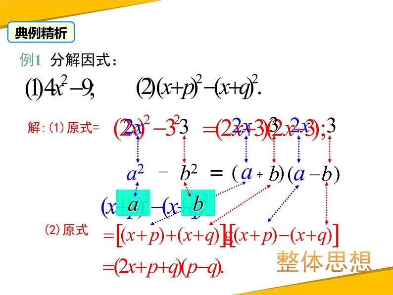 14.3.2 第1课时 运用平方差公式因式分解 课件06