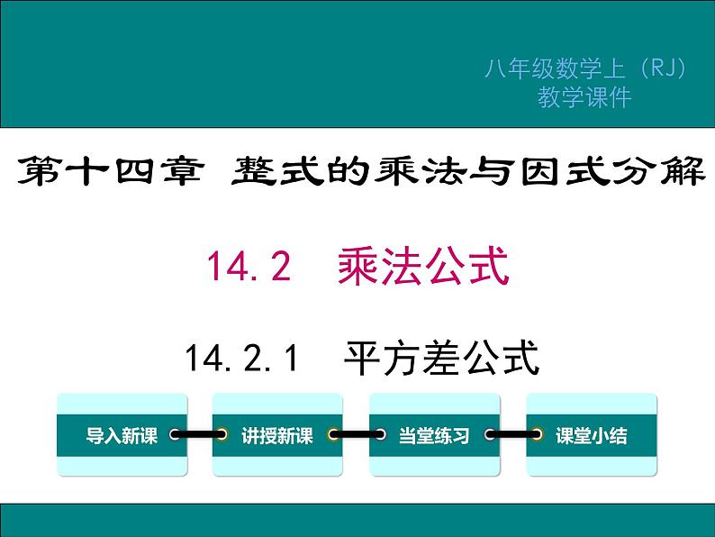 14.2.1 平方差公式 课件01