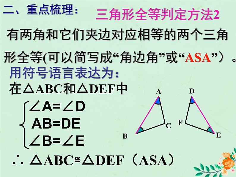 八年级数学上册第1章全等三角形1-2全等三角形课件2（新版）苏科版第5页