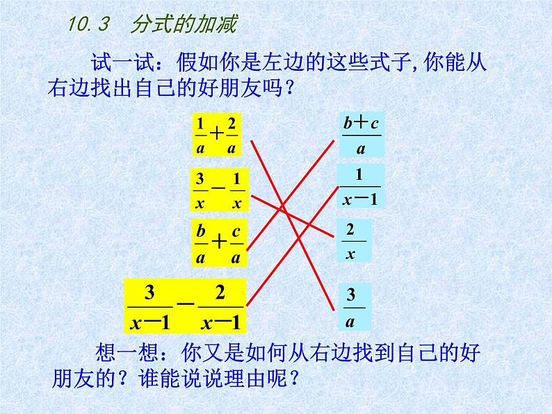 八年级下数学课件《分式的加减》  (2)_苏科版03