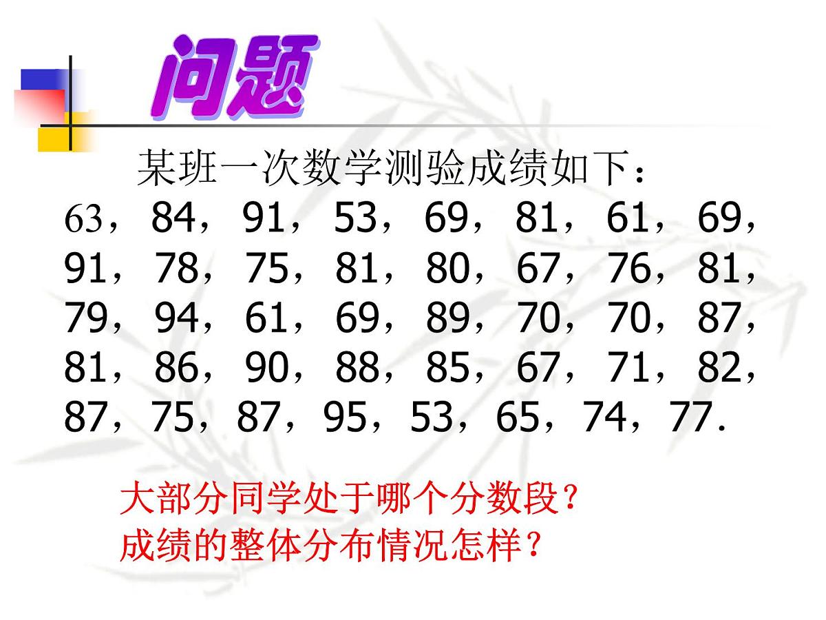 八年级下数学课件《频数分布表和频数分布直方图》课件1_苏科版第3页