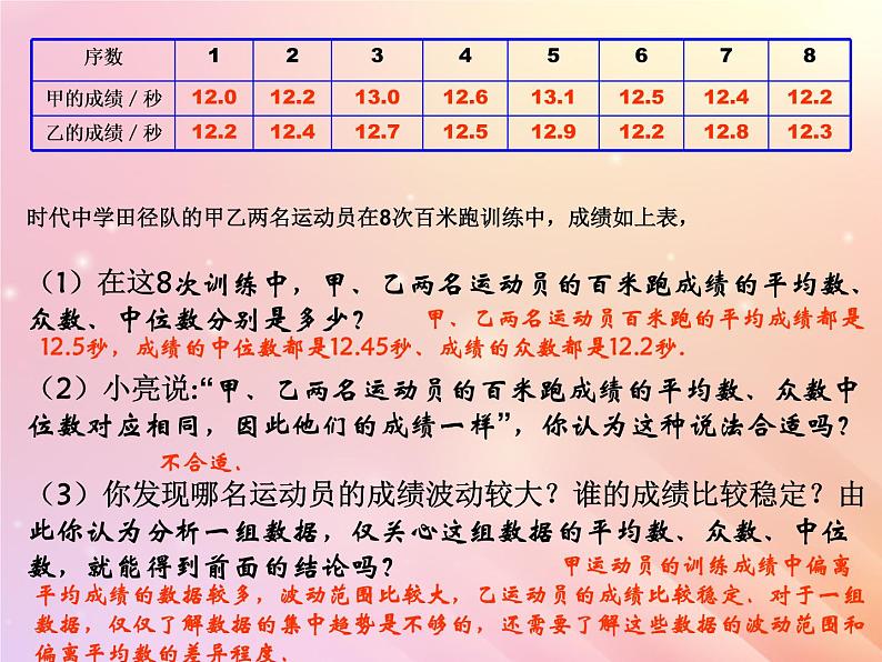 八年级数学上册第4章数据分析4-4数据的离散程度课件（新版）青岛版03