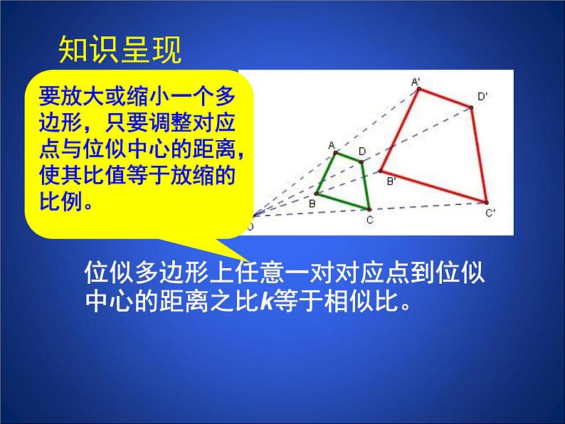 八年级下数学课件《利用位似放缩图形 1 》参考课件_鲁教版05