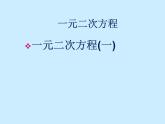 八年级下数学课件《一元二次方程 1 》参考课件1_鲁教版
