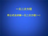 八年級下數(shù)學(xué)課件《用公式法求解一元二次方程 1 》參考課件_魯教版