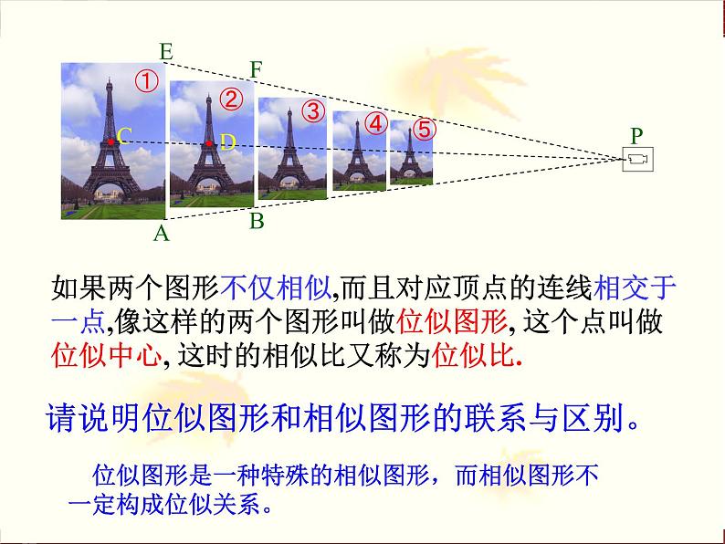 利用位似放缩图形PPT课件免费下载04