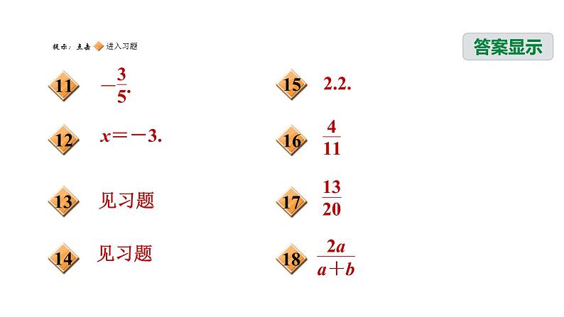 八年级上数学课件全章热门考点整合应用_冀教版03