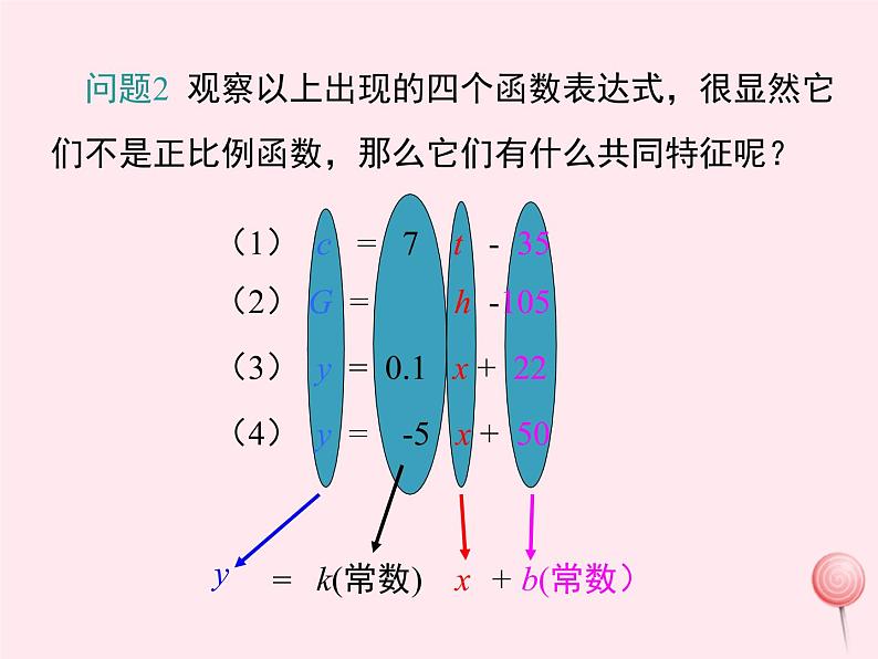 2019秋八年级数学下册第二十一章一次函数21-1一次函数第2课时一次函数教学课件（新版）冀教版06