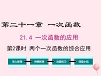 数学八年级下册21.4 一次函数的应用示范课ppt课件