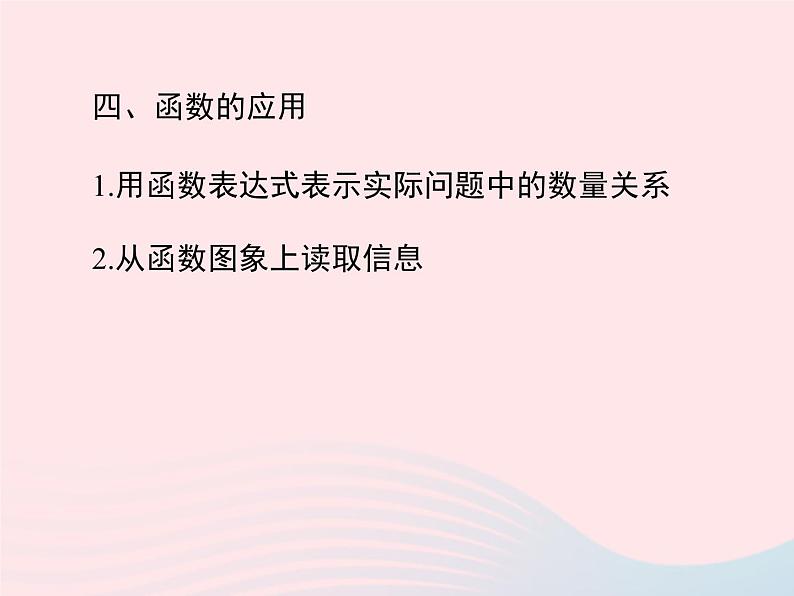 2019秋八年级数学下册第二十章函数小结与复习教学课件（新版）冀教版04