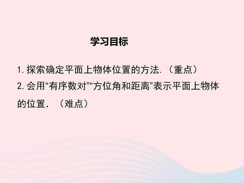 2019秋八年级数学下册第十九章平面直角坐标系19-1确定平面上物体的位置教学课件（新版）冀教版02