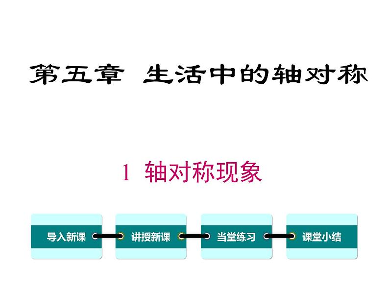 5.1 轴对称现象 ppt课件（北师大版七下）01
