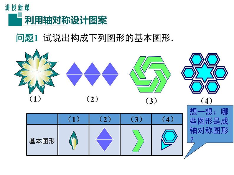 5.4 利用轴对称进行设计 ppt课件（北师大版七下）05