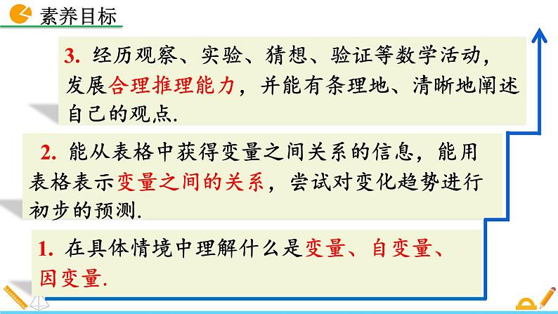 3.1 用表格表示的变量间关系 精品课件_北师大版七年级下册03