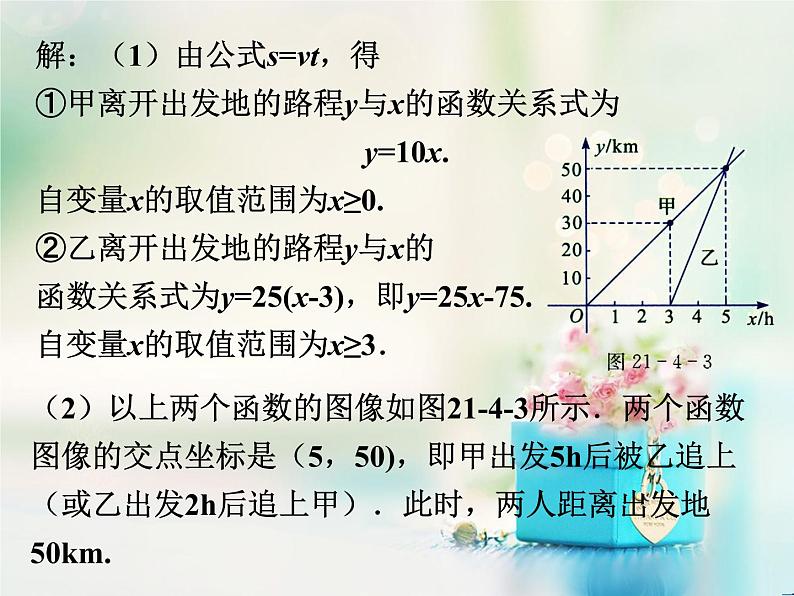 八年级下数学课件《一次函数的应用》课件2_冀教版06