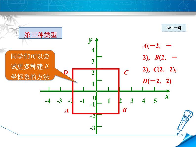 八年级下数学课件《坐标与图形的位置》课件_冀教版08