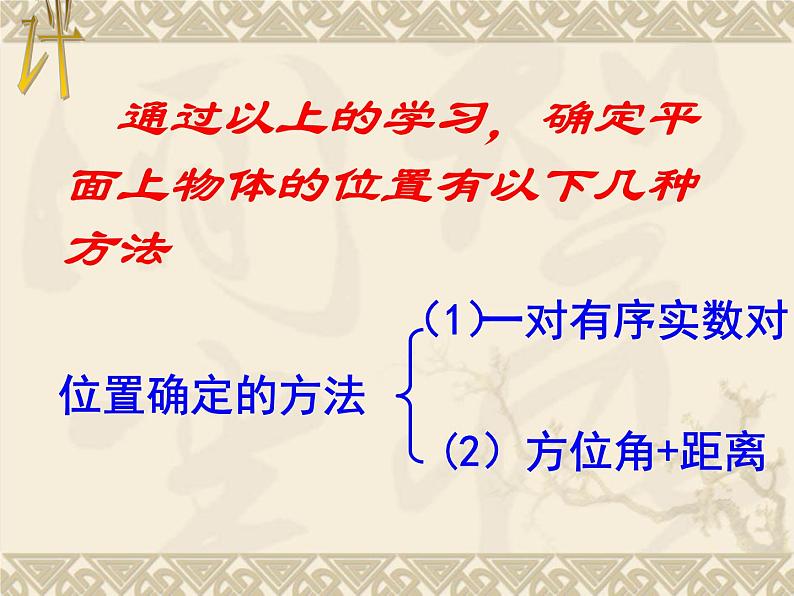 确定平面上物体的位置PPT课件免费下载06