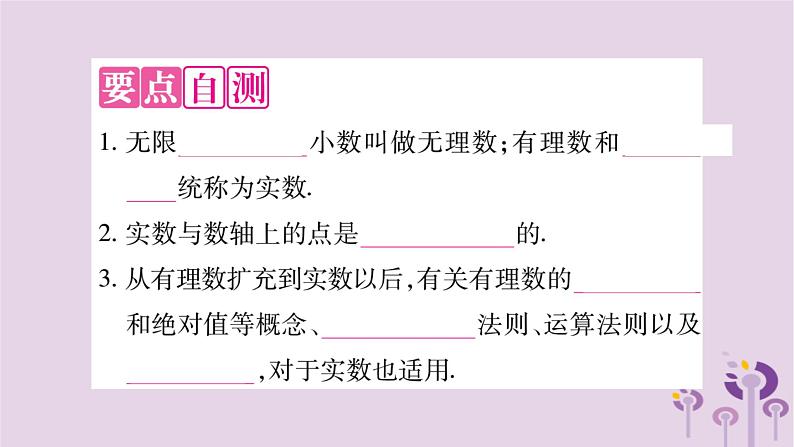 八年级数学上册第11章数的开方11-2实数作业课件02