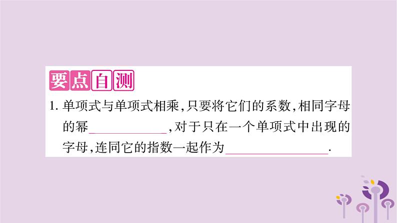 八年级数学上册第12章整式的乘除12-2整式的乘法12-2-1单项式与单项式相乘作业课件02