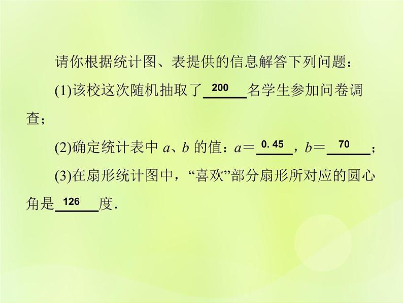 八年级数学上册第15章数据的收集与表示单元综合复习（五）数据的收集与表示习题课件06