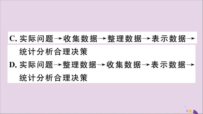 八年级数学上册第15章数据的收集与表示15-11数据有用吗2数据的收集习题课件08