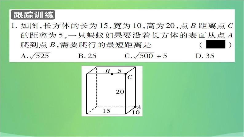 八年级数学上册第十四章勾股定理14-2勾股定理的应用（第1课时）勾股定理的应用（一）课件05