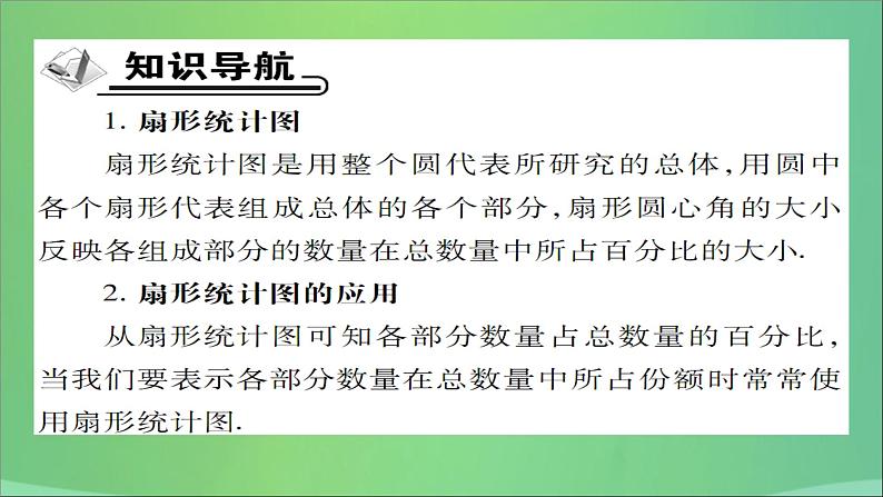 八年级数学上册第十五章数据的收集与表示15-2数据的表示（第1课时）扇形统计图课件02