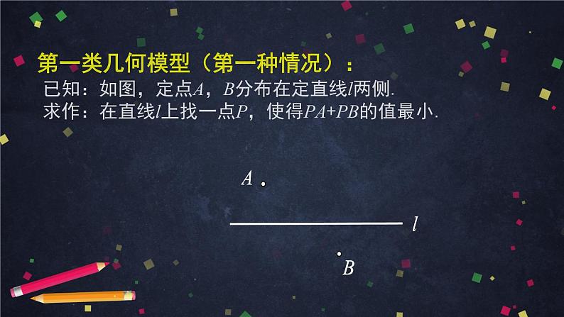 2021年中考总复习课件  专题复习-线段的最值问题06