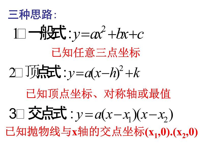 5.4（复习 ）二次函数 课件08