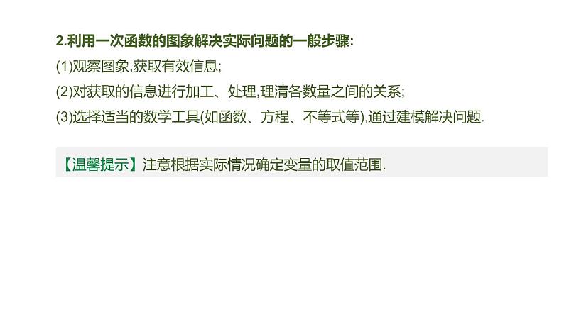 江苏2020中考一轮复习培优 第11课时　一次函数的应用 练习课件03