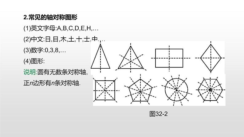 江苏2020中考一轮复习培优 第32课时　轴对称 练习课件07