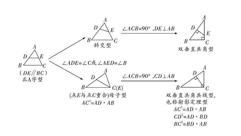 广东2020中考数学一轮抢分 微专题8  三大常考相似模型第2页