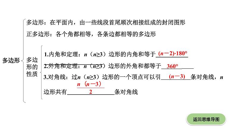 广东2020中考数学一轮抢分 1.第一节  平行四边形与多边形 课件08