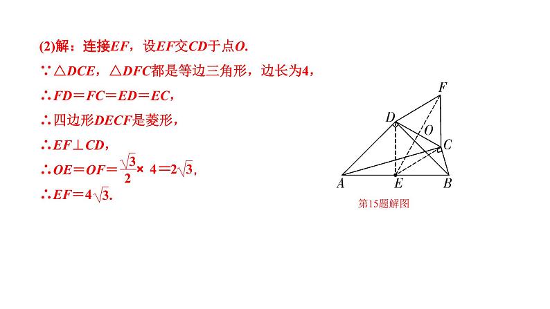 福建2020中考数学一轮培优 第七章  图形的变化 试卷练习课件08