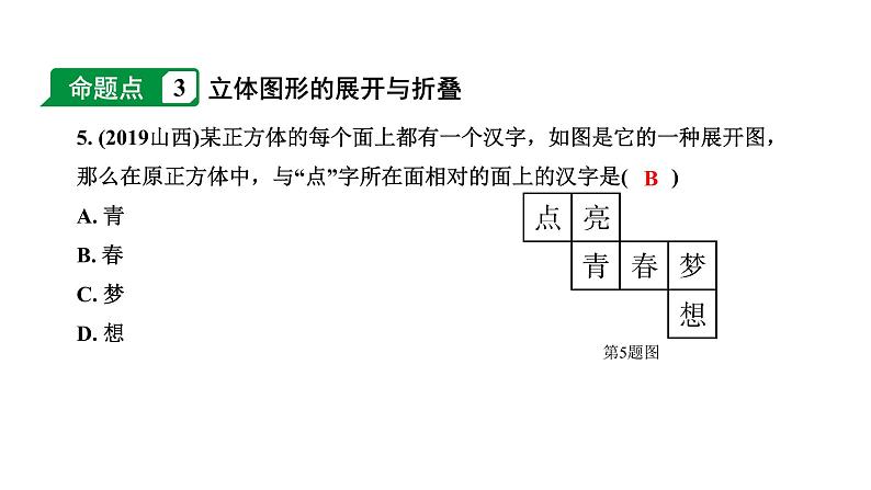 福建2020中考数学一轮培优 第七章  图形的变化 试卷练习课件07