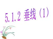 数学七年级下册第五章 相交线与平行线5.1 相交线5.1.2 垂线课文内容课件ppt