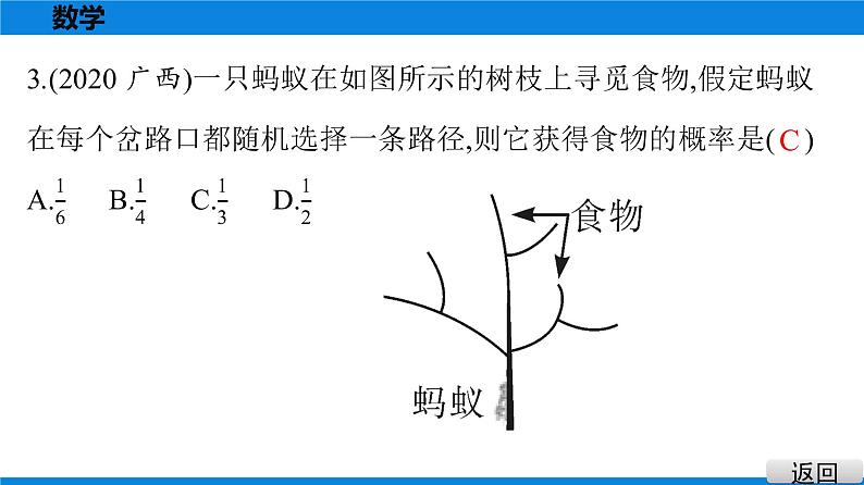 备战2021学年广东中考数学 课时作业 第八章 练习课件04