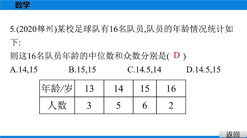 备战2021学年广东中考数学 课时作业 第九章 试卷练习课件05