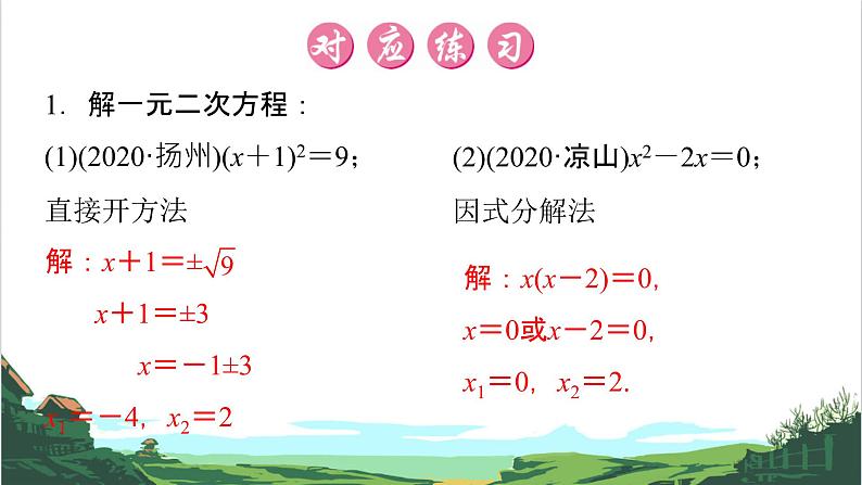 第6课　一元二次方程的解法及应用 课件03