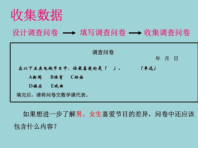北师大2011课标版七年级上册数学 统计调查 课件04