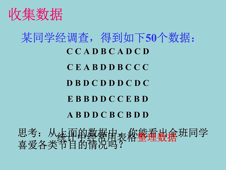 北师大2011课标版七年级上册数学 统计调查 课件05