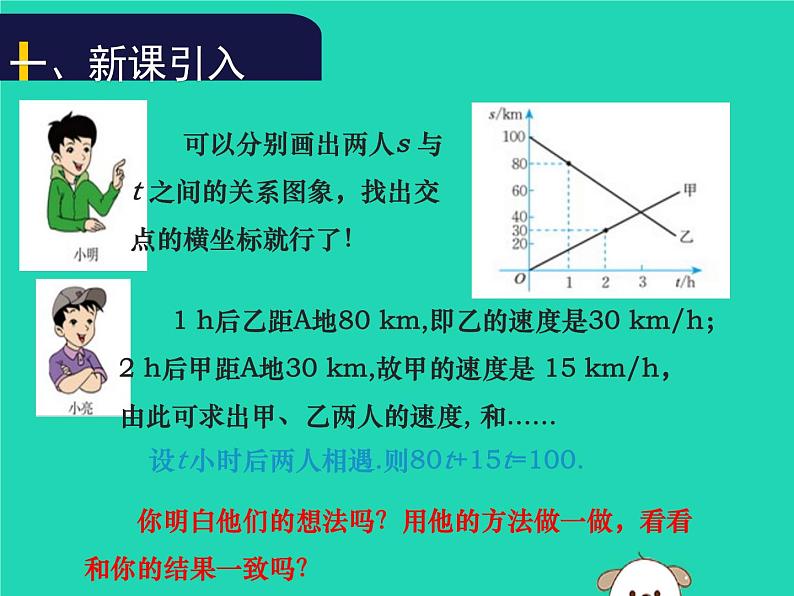 八年级上数学课件2018年秋八年级数学上册第五章二元一次方程组5-7用二元一次方程组确定一次函数表达式教学课件新版北师大版_北师大版04