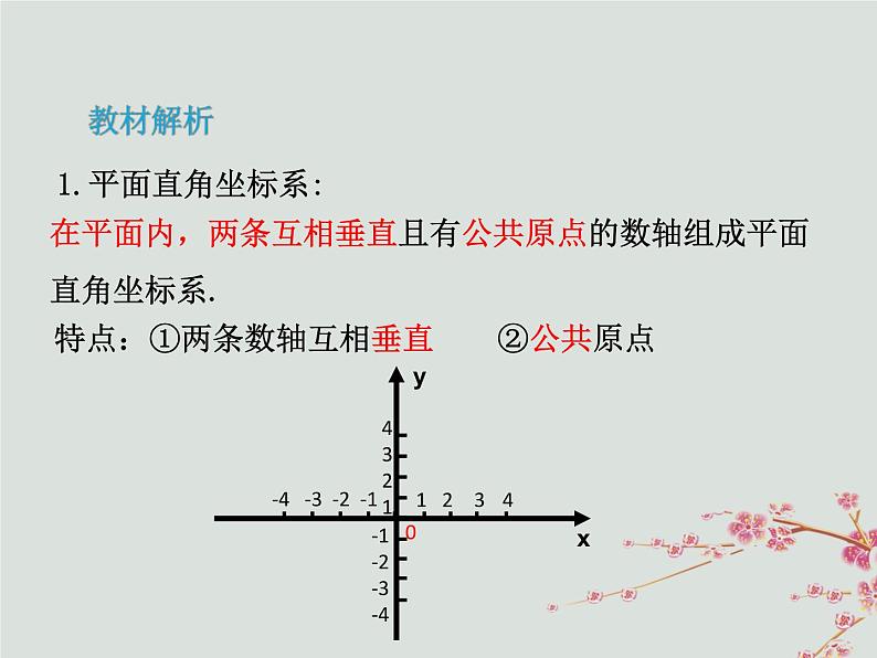 八年级数学上册第三章位置与坐标2平面直角坐标系教学课件（新版）北师大版06