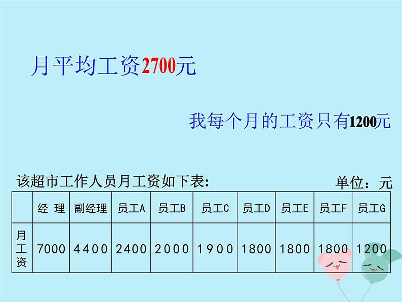 八年级数学上册第六章数据的分析2中位数与众数教学课件（新版）北师大版07